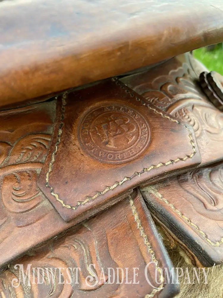14’ Vintage Bona Allen Western Ranch Saddle