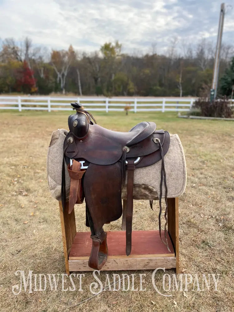 Heiser Keystone Western Saddle