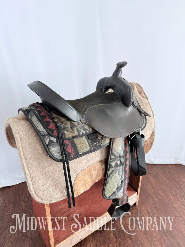 16” American Saddlery AmTech Synthetic Western Trail Saddle Western Saddle