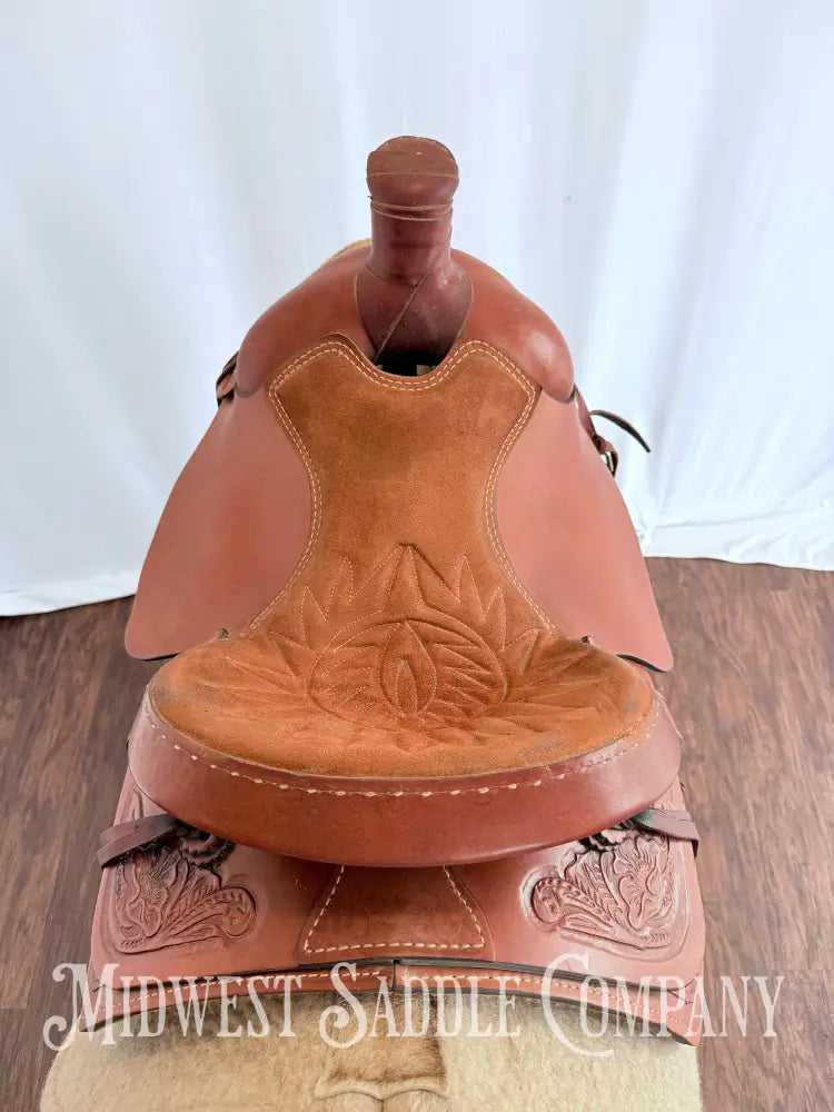 16” American Saddlery Western Roping Saddle Made in USA Western Saddle