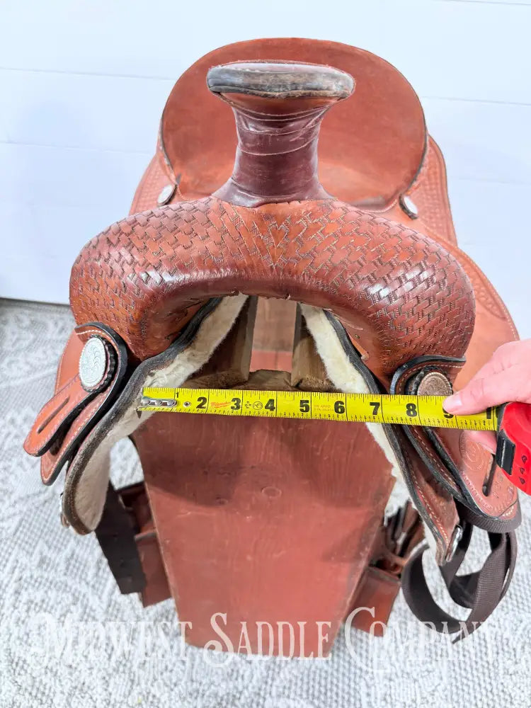 16’’ Reichert Saddlery Western Roping Saddle 6.75’’ Gullet - 16’’ / 6.75’’ - Western Saddle