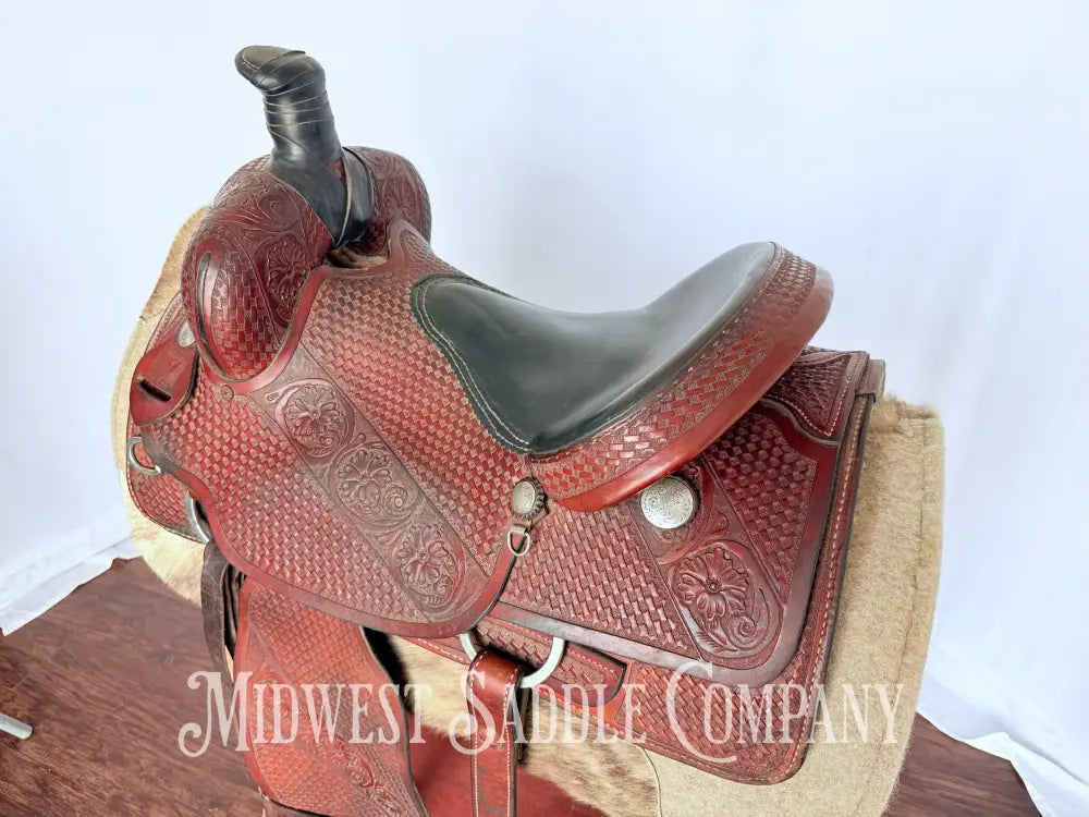 16” Thunder Canyon Western Roping Saddle - Made in USA Western Saddle