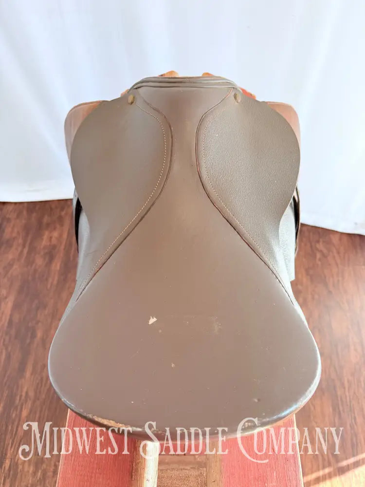 18” All Purpose English Saddle with Leathers & Irons Medium Wide Tree English Saddle