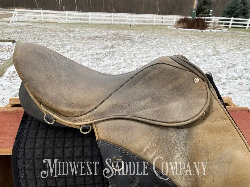 18’ Courbette Kurfurst Von Bayern Lemetex Close Contact English Jumping Saddle - Made In Germany