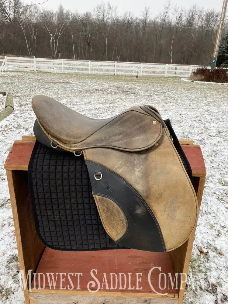 18’ Courbette Kurfurst Von Bayern Lemetex Close Contact English Jumping Saddle - Made In Germany