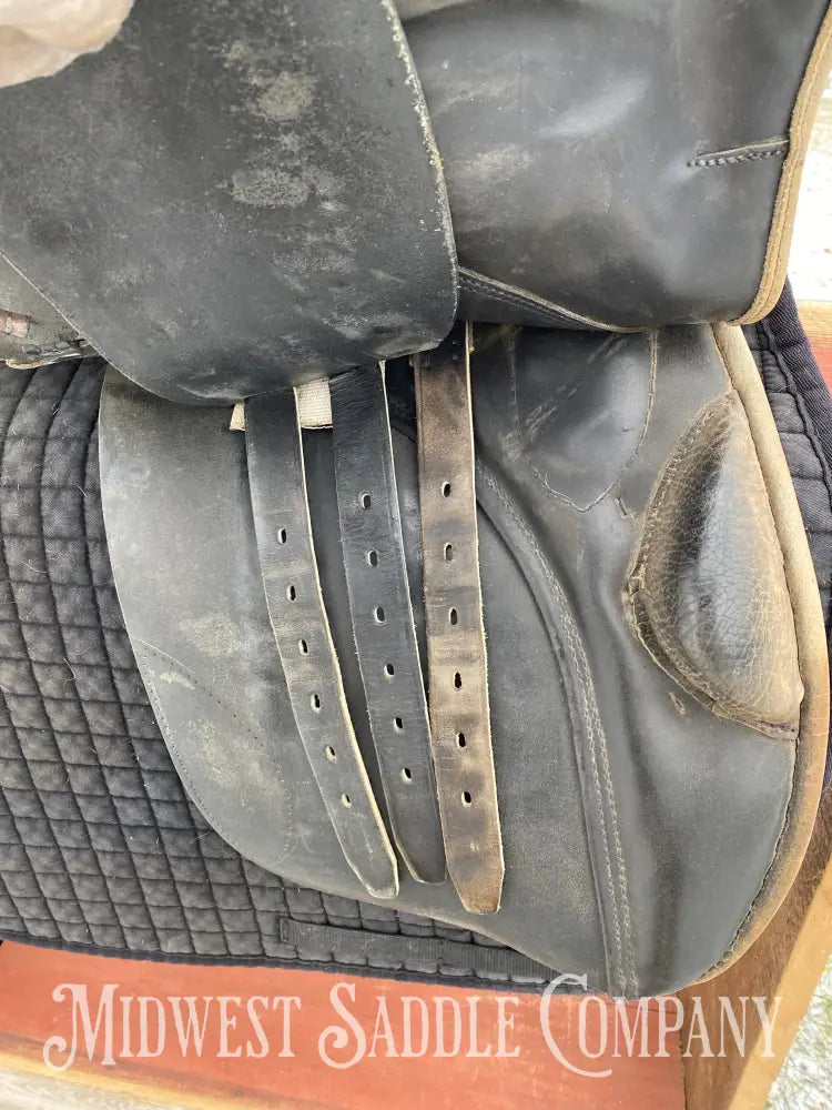 18’ Courbette Kurfurst Von Bayern Lemetex Close Contact English Jumping Saddle - Made In Germany