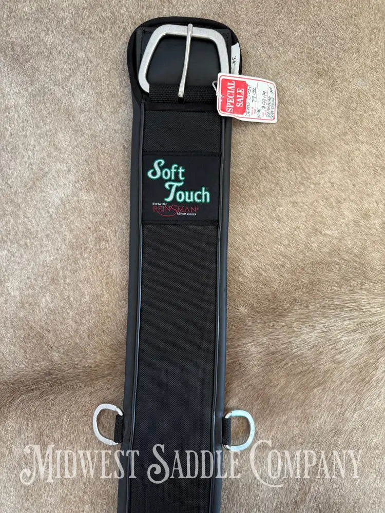 34” Reinsman Soft Touch Western Neoprene Cinch Western Cinch