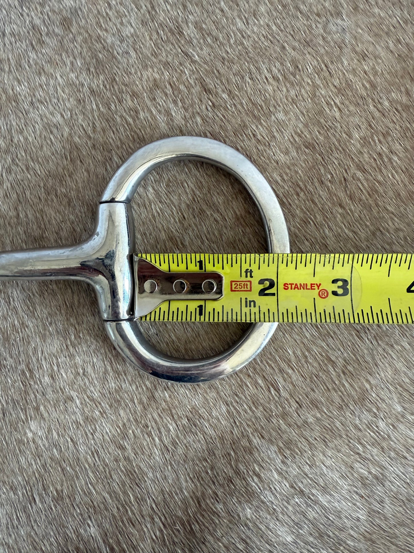 Stainless Steel Eggbutt Horse Snaffle Bit
