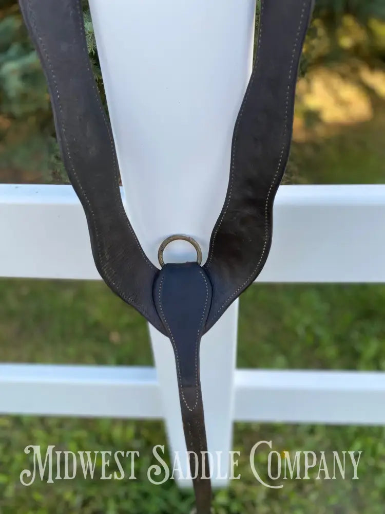 Beautiful Antique Studded Horse Martingale Breast Collar - Vintage Collectible Breast Collar