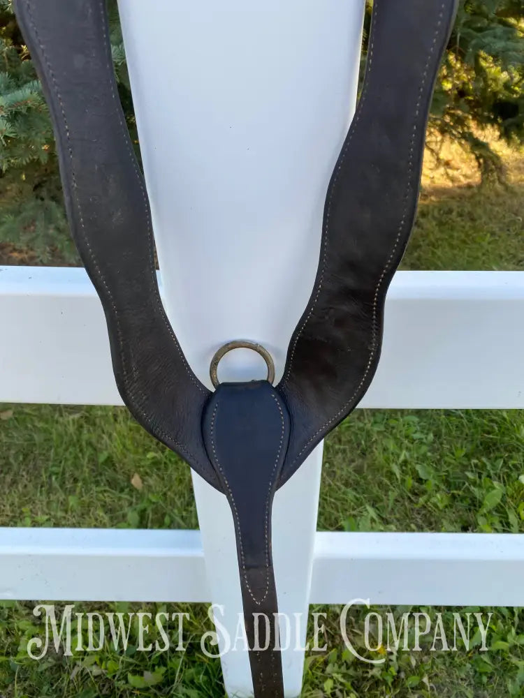 Beautiful Antique Studded Horse Martingale Breast Collar - Vintage Collectible Breast Collar
