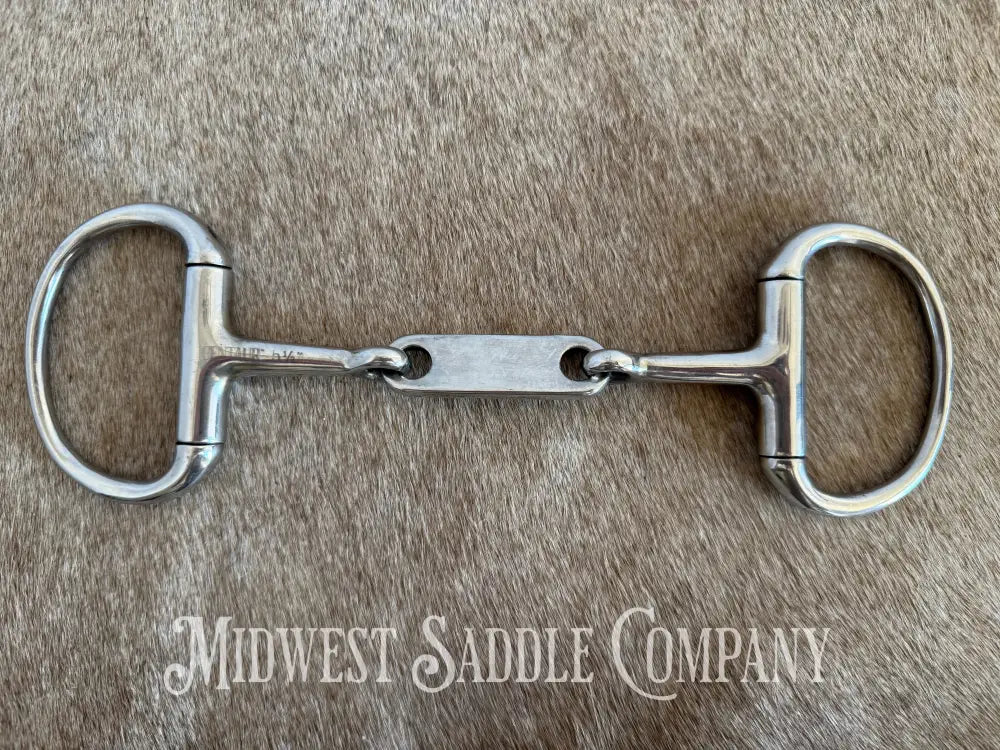 Centaur Dr Bristol Round Eggbutt Stainless Steel English Horse Bit Bit