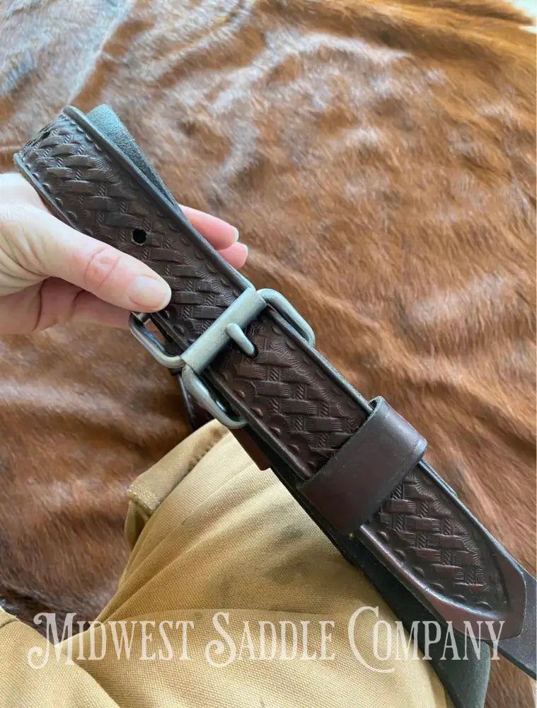 Circle Y Back Cinch & Off Billets Set Back Cinch