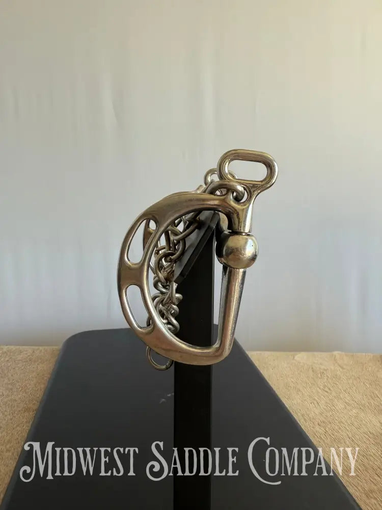 Slotted Cheek Port Mouth Kimberwick English Horse Bit Bit