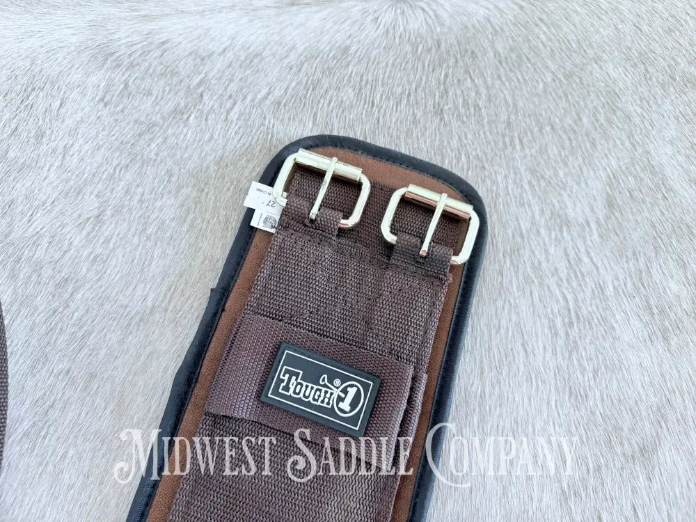 Tough-1 Australian Outrider Brown Neoprene Girth 27β Girth