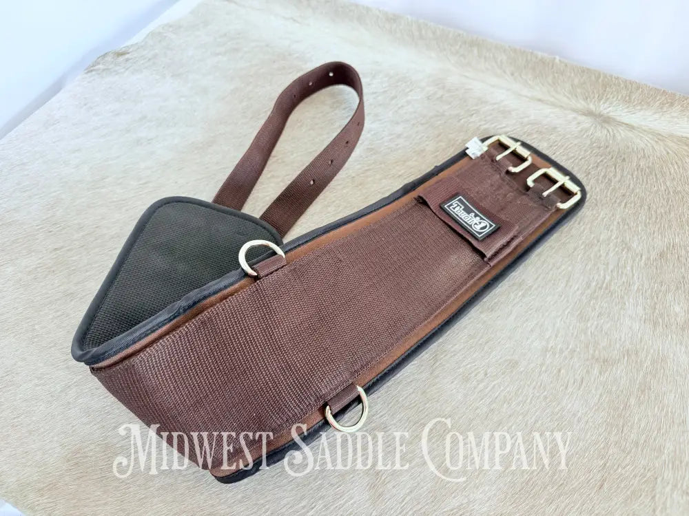 Tough-1 Australian Outrider Brown Neoprene Girth 27β Girth