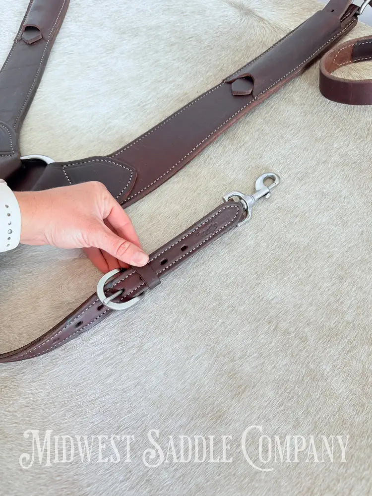 Weaver Leather Working Tack Pulling Collar Horse Size Breast Collar