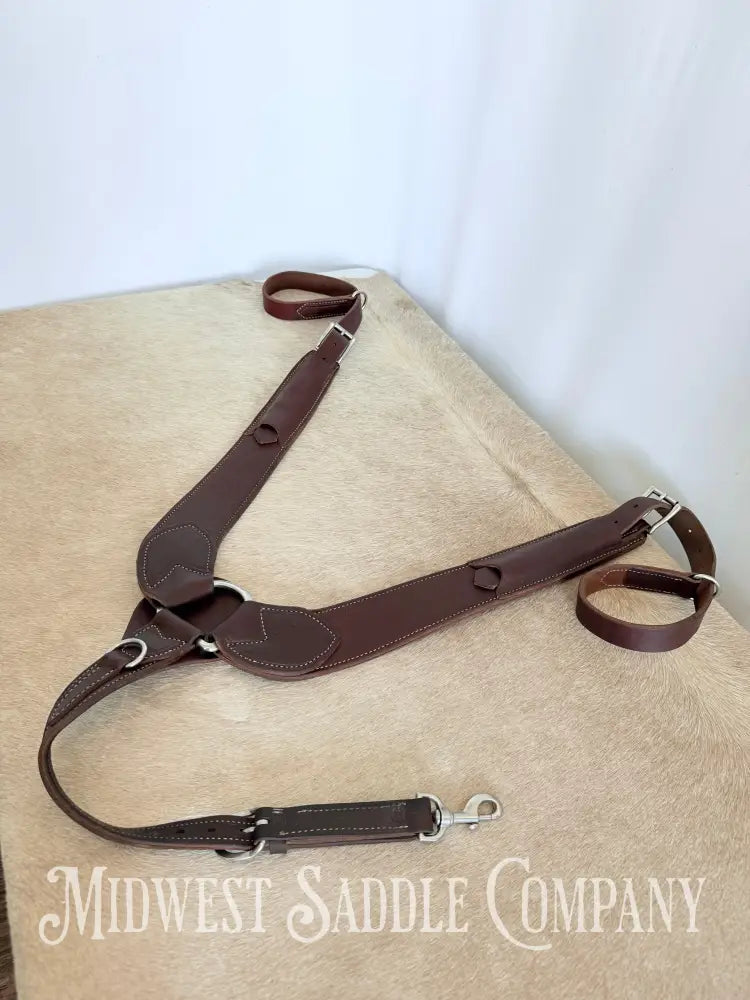 Weaver Leather Working Tack Pulling Collar Horse Size Breast Collar