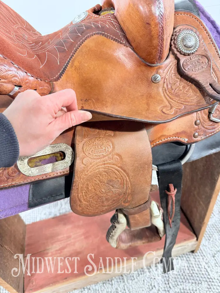 10” Billy Cook Maker Youth Western Barrel Saddle 10” / 6” Western Saddle