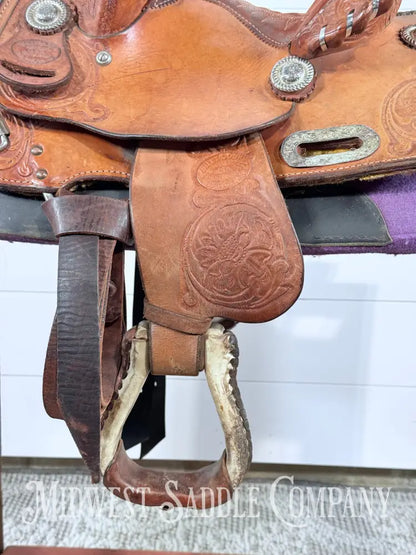 10” Billy Cook Maker Youth Western Barrel Saddle 10” / 6” Western Saddle