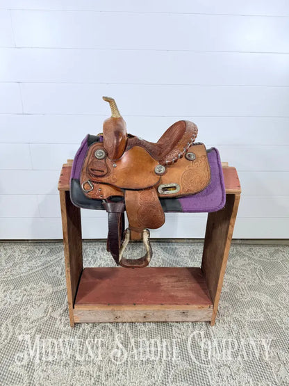 10” Billy Cook Maker Youth Western Barrel Saddle 10” / 6” Western Saddle