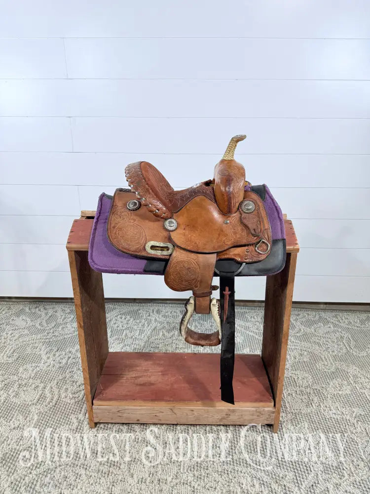 10” Billy Cook Maker Youth Western Barrel Saddle 10” / 6” Western Saddle