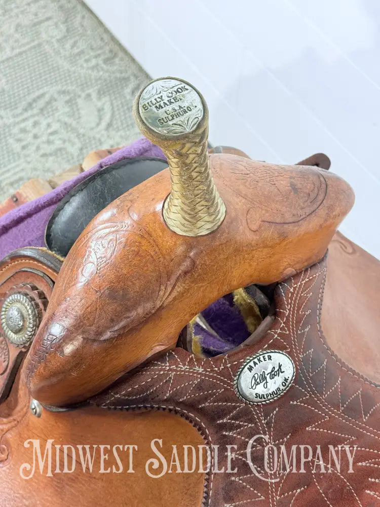10” Billy Cook Maker Youth Western Barrel Saddle 10” / 6” Western Saddle