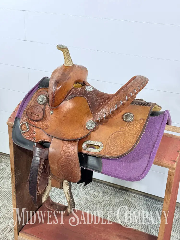 10” Billy Cook Maker Youth Western Barrel Saddle 10” / 6” Western Saddle