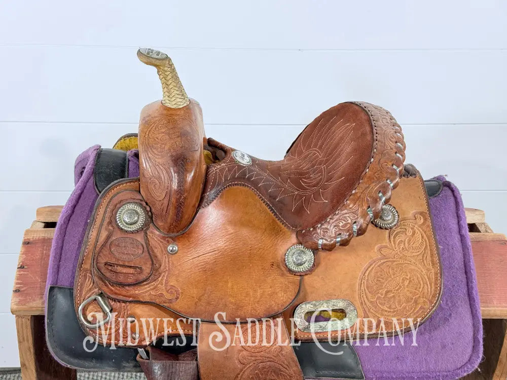 10” Billy Cook Maker Youth Western Barrel Saddle 10” / 6” Western Saddle