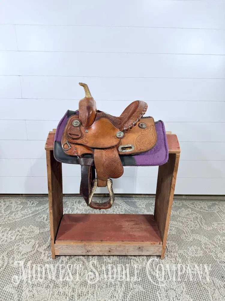 10” Billy Cook Maker Youth Western Barrel Saddle 10” / 6” Western Saddle
