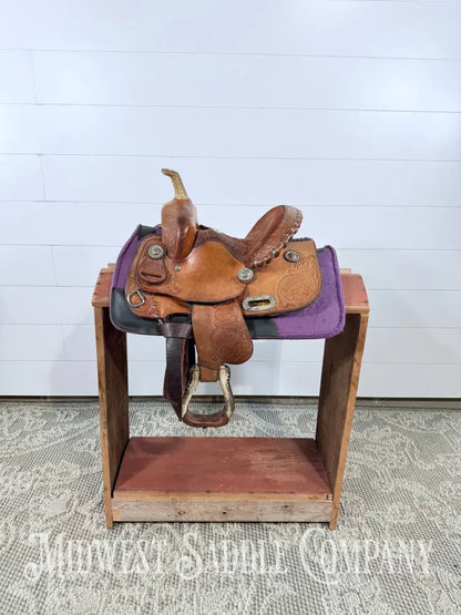 10” Billy Cook Maker Youth Western Barrel Saddle 10” / 6” Western Saddle