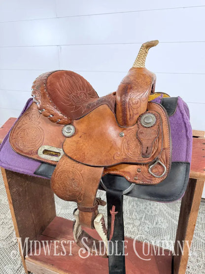 10” Billy Cook Maker Youth Western Barrel Saddle 10” / 6” Western Saddle