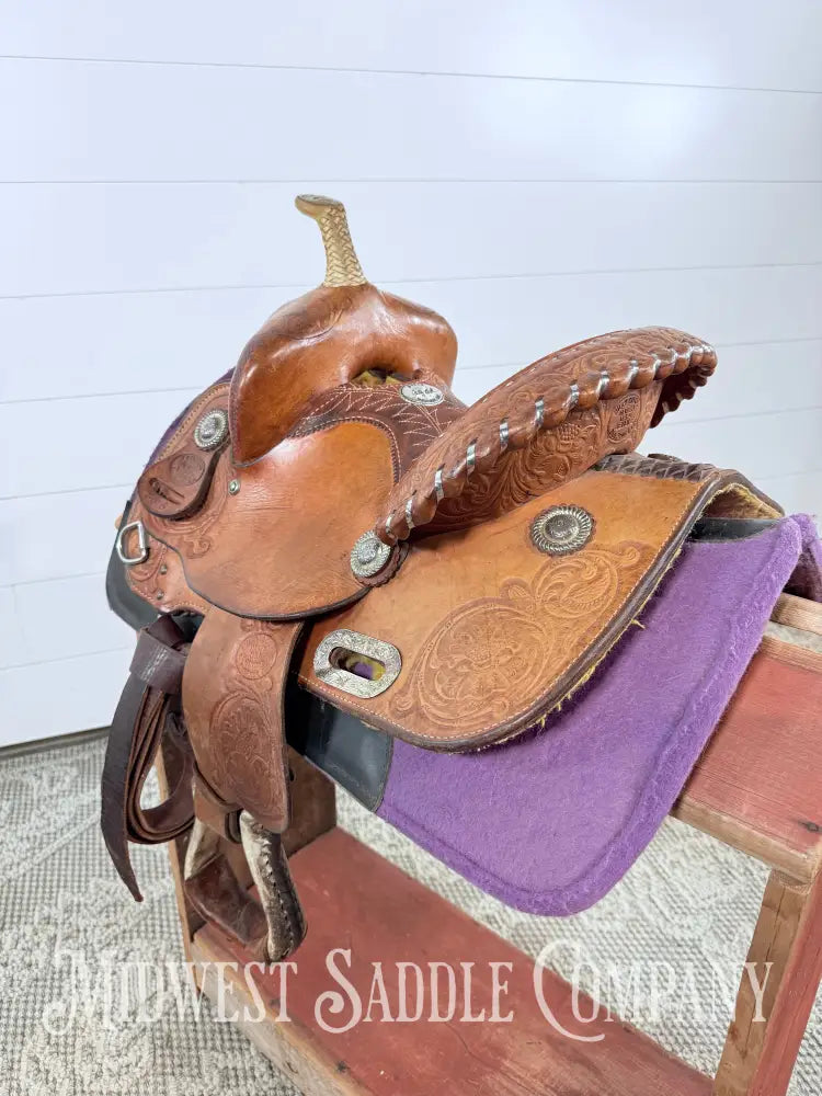 10” Billy Cook Maker Youth Western Barrel Saddle 10” / 6” Western Saddle