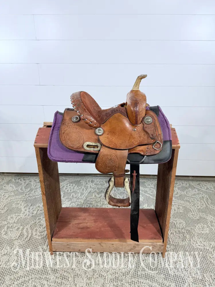 10” Billy Cook Maker Youth Western Barrel Saddle 10” / 6” Western Saddle