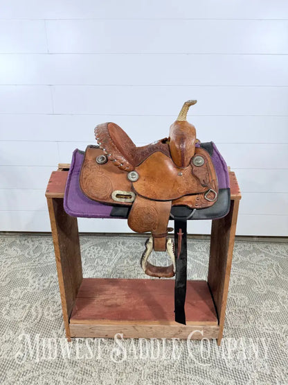 10” Billy Cook Maker Youth Western Barrel Saddle 10” / 6” Western Saddle