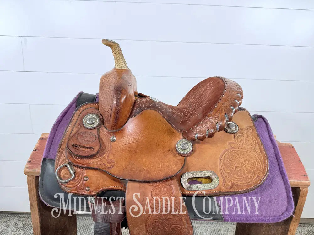 10” Billy Cook Maker Youth Western Barrel Saddle 10” / 6” Western Saddle