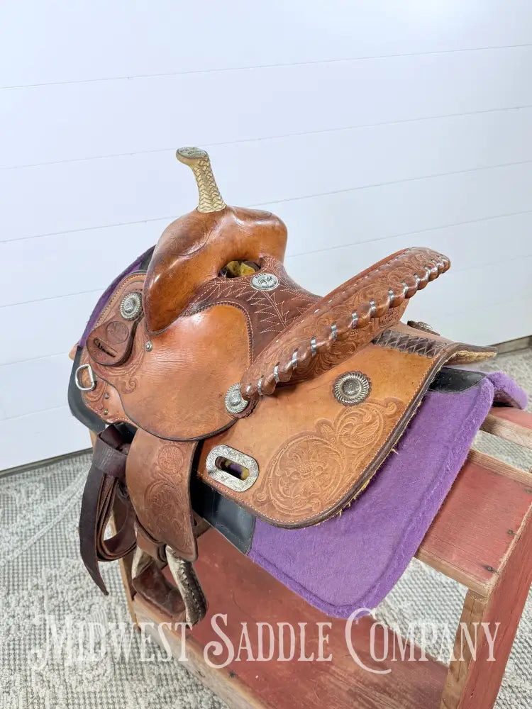 10” Billy Cook Maker Youth Western Barrel Saddle 10” / 6” Western Saddle