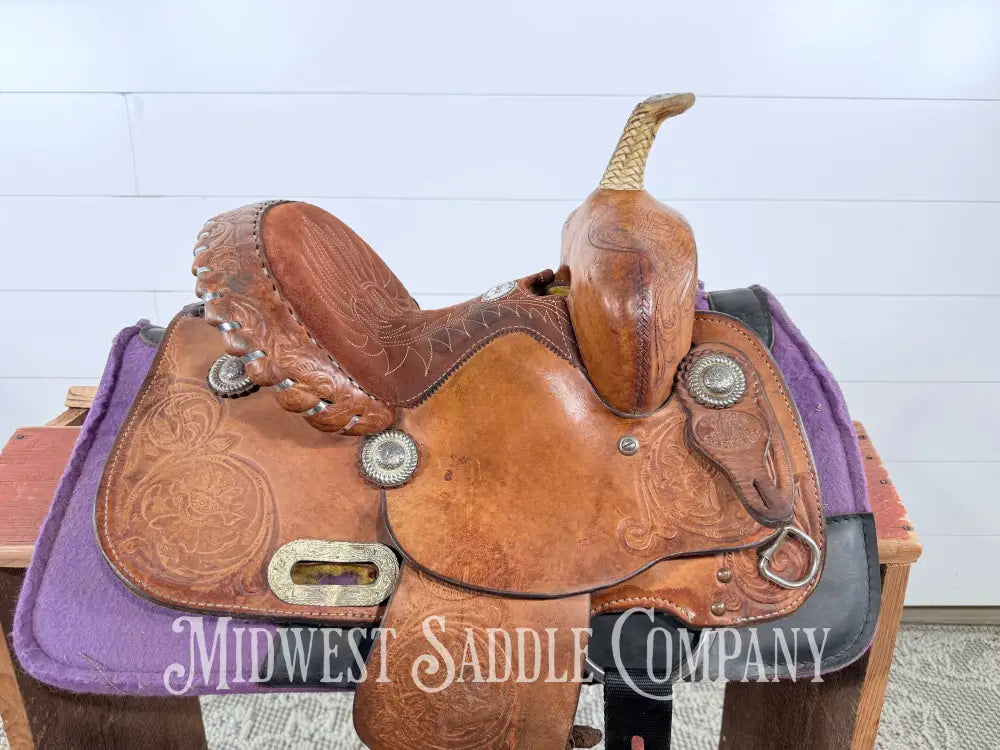 10” Billy Cook Maker Youth Western Barrel Saddle 10” / 6” Western Saddle