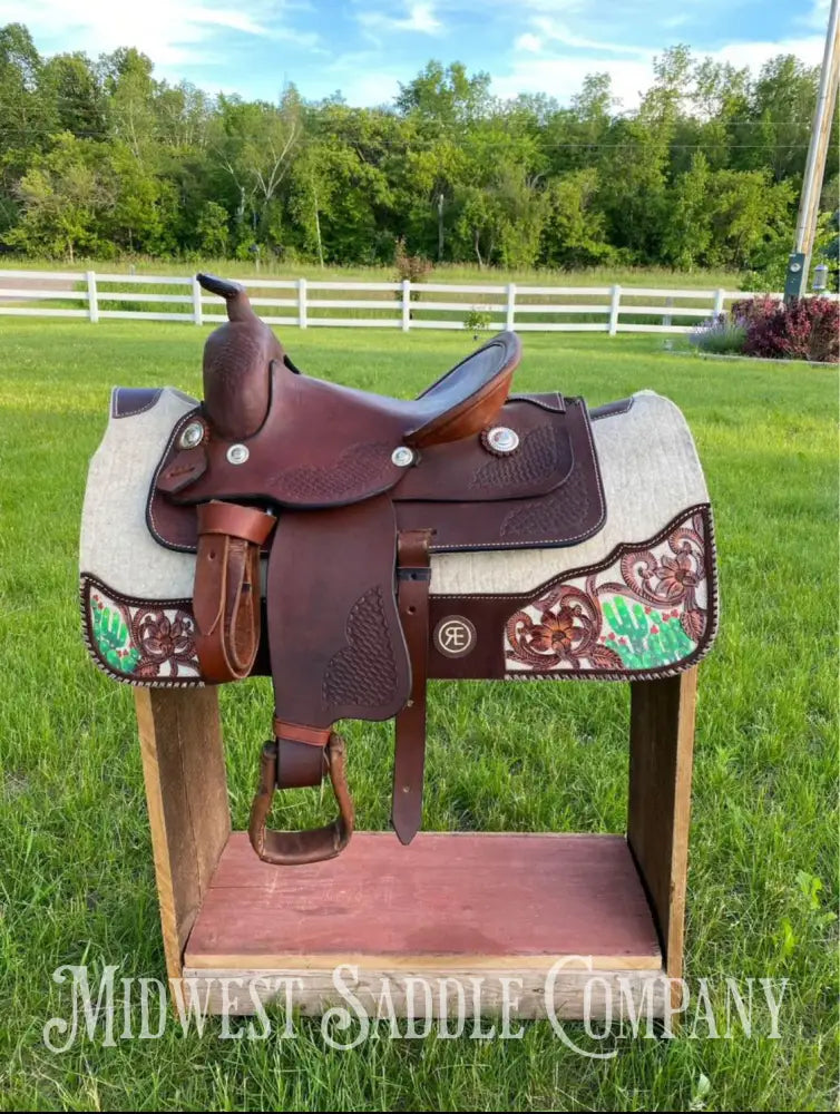 10’ Youth Western Saddle Kids Pony Tack