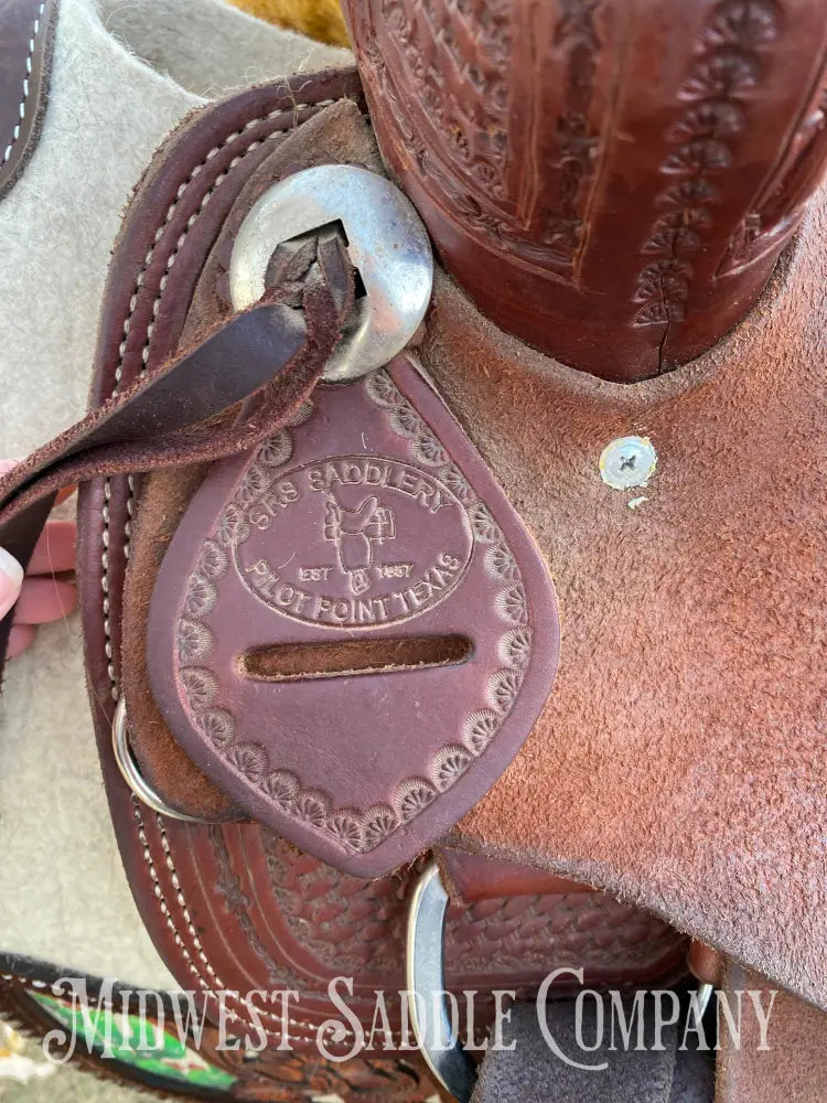 12” Srs Saddlery Youth Western Ranch Roping Saddle