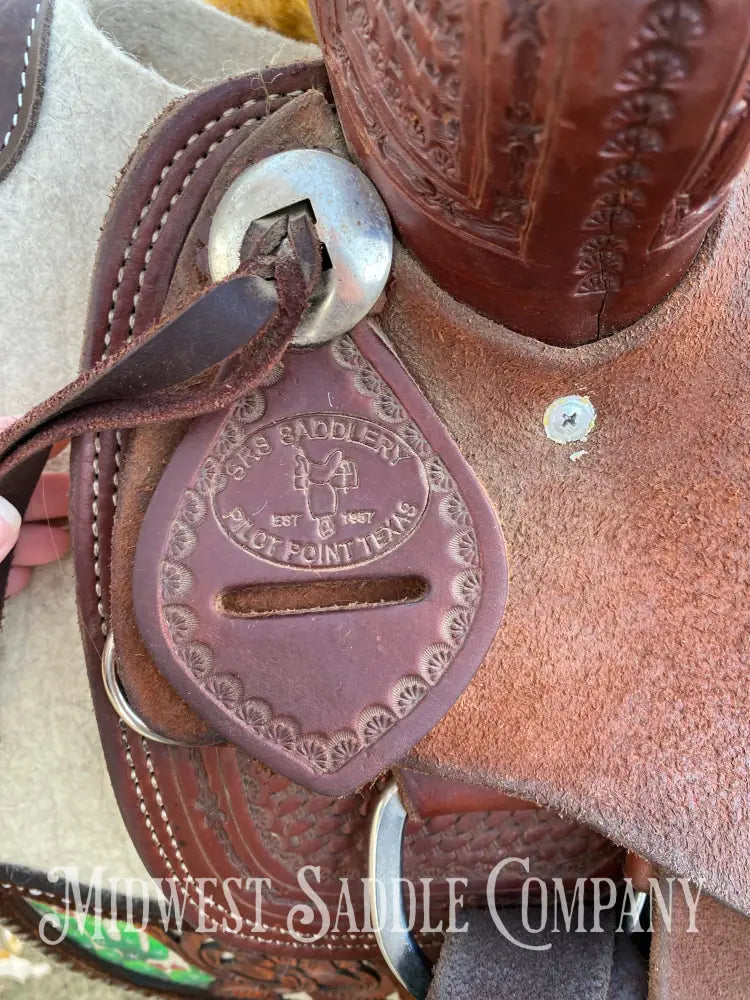 12” Srs Saddlery Youth Western Ranch Roping Saddle