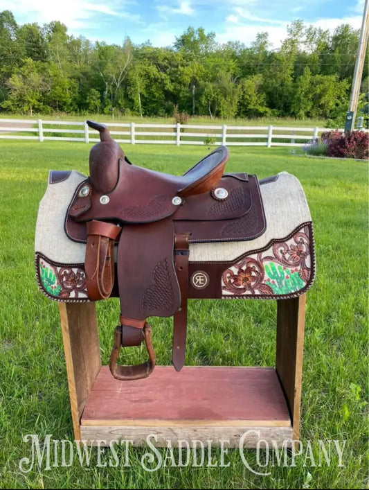 12’ Youth Western Pony Ranch Saddle