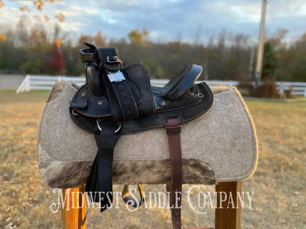 13” Big Horn Western Saddle- Leather & Synthetic