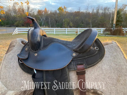 13” Big Horn Western Saddle- Leather & Synthetic