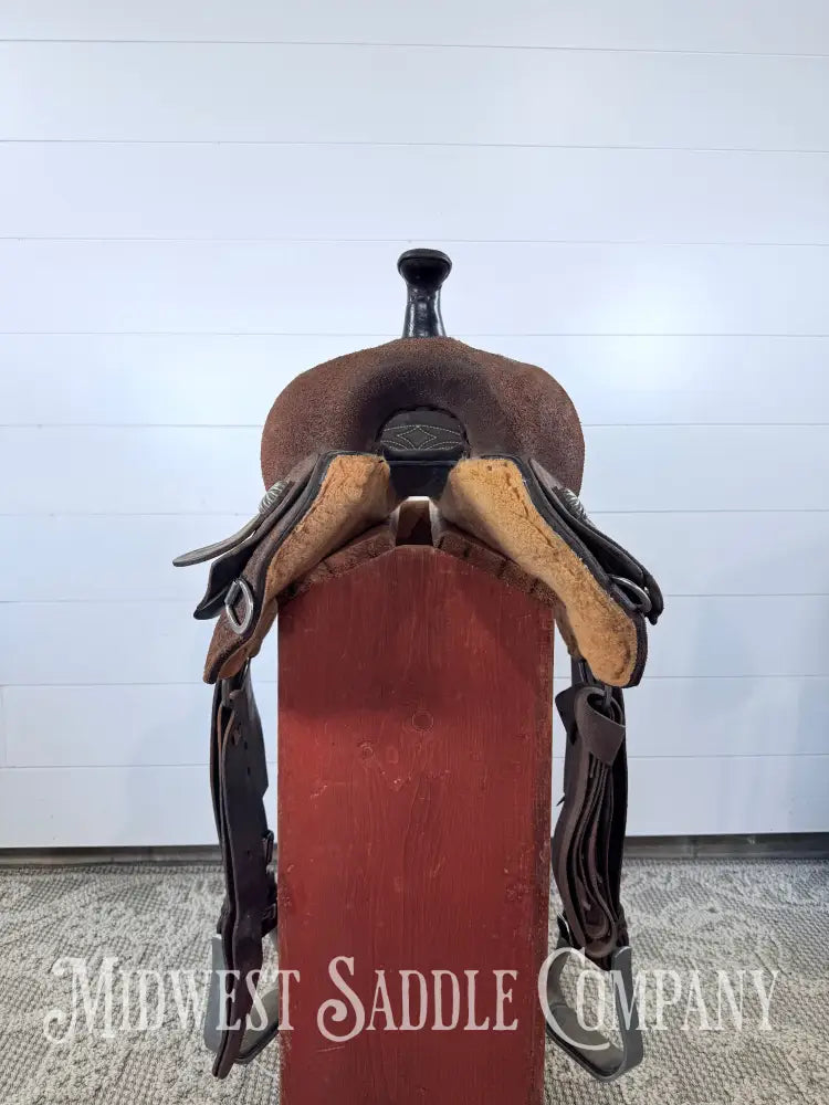 Circle Y High Horse Leona Barrel Saddle 6320 Wide Tree FQHB 7” Gullet