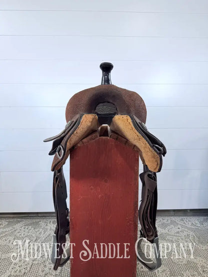 Circle Y High Horse Leona Barrel Saddle 6320 Wide Tree FQHB 7” Gullet
