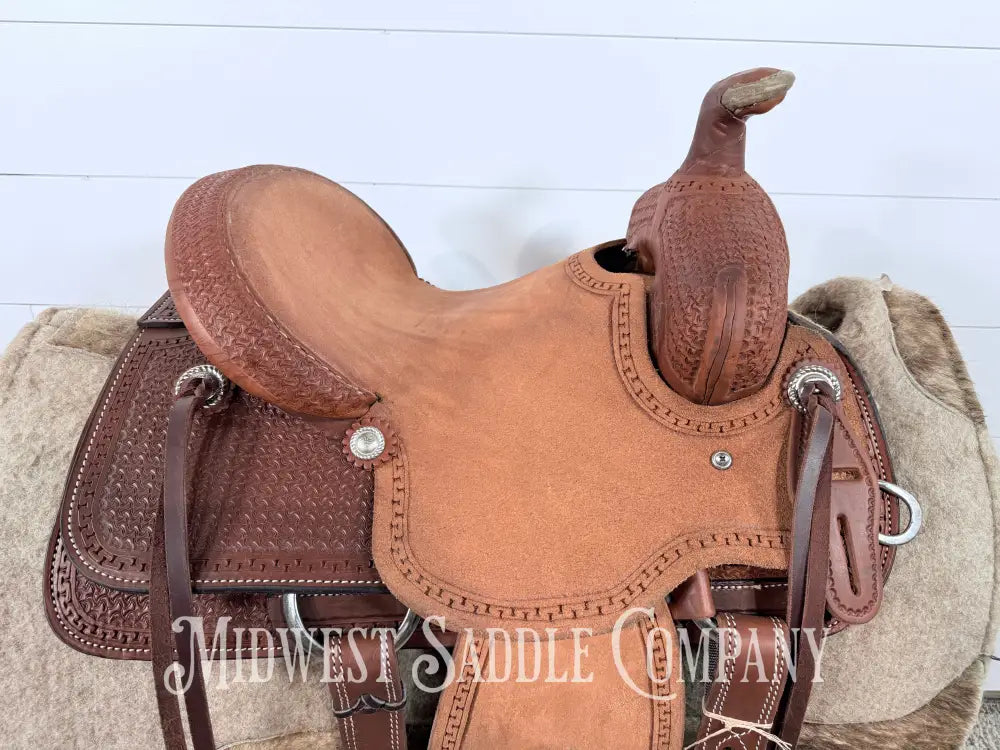 13” Corriente Youth Western Ranch Saddle 6.75” Gullet - 13” / 6.75” - Western Saddle