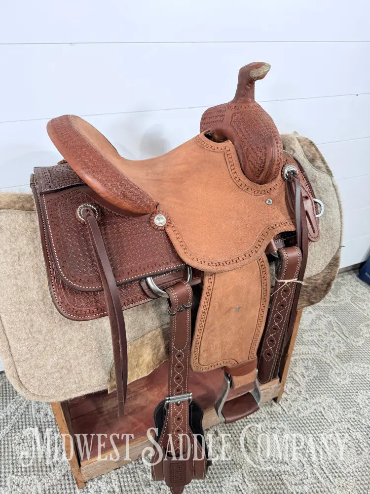 13” Corriente Youth Western Ranch Saddle 6.75” Gullet - 13” / 6.75” - Western Saddle