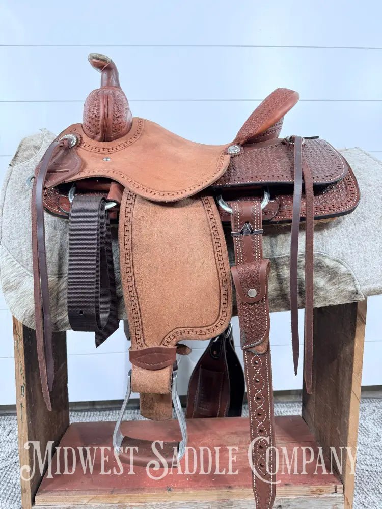 13” Corriente Youth Western Ranch Saddle 6.75” Gullet - 13” / 6.75” - Western Saddle