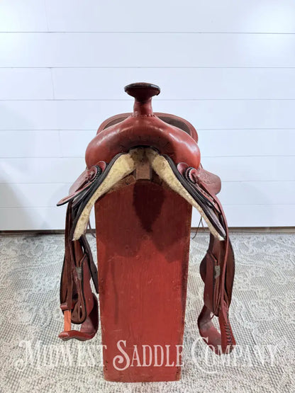14.5” Valley Head VH Saddlery Circle M Western Trail Saddle 5” Gullet - Western Saddle