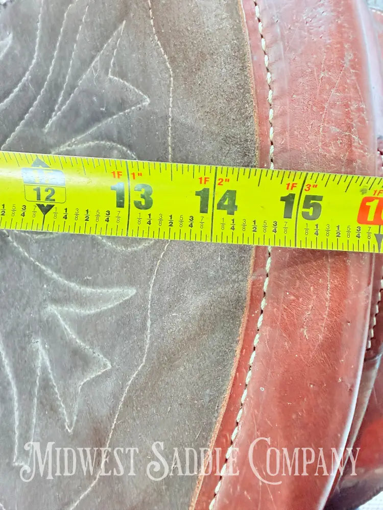 14.5” Valley Head VH Saddlery Circle M Western Trail Saddle 5” Gullet - Western Saddle